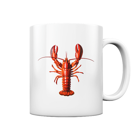 Roter Hummer - Tasse glänzend