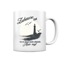 Moin Spruch Zuhause - Tasse glänzend - Kiebitzdelle