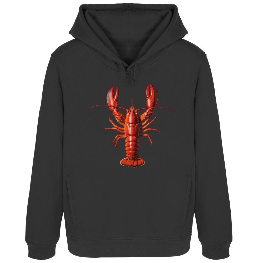 Roter Hummer - Damen Bio Hoodie - Kiebitzdelle