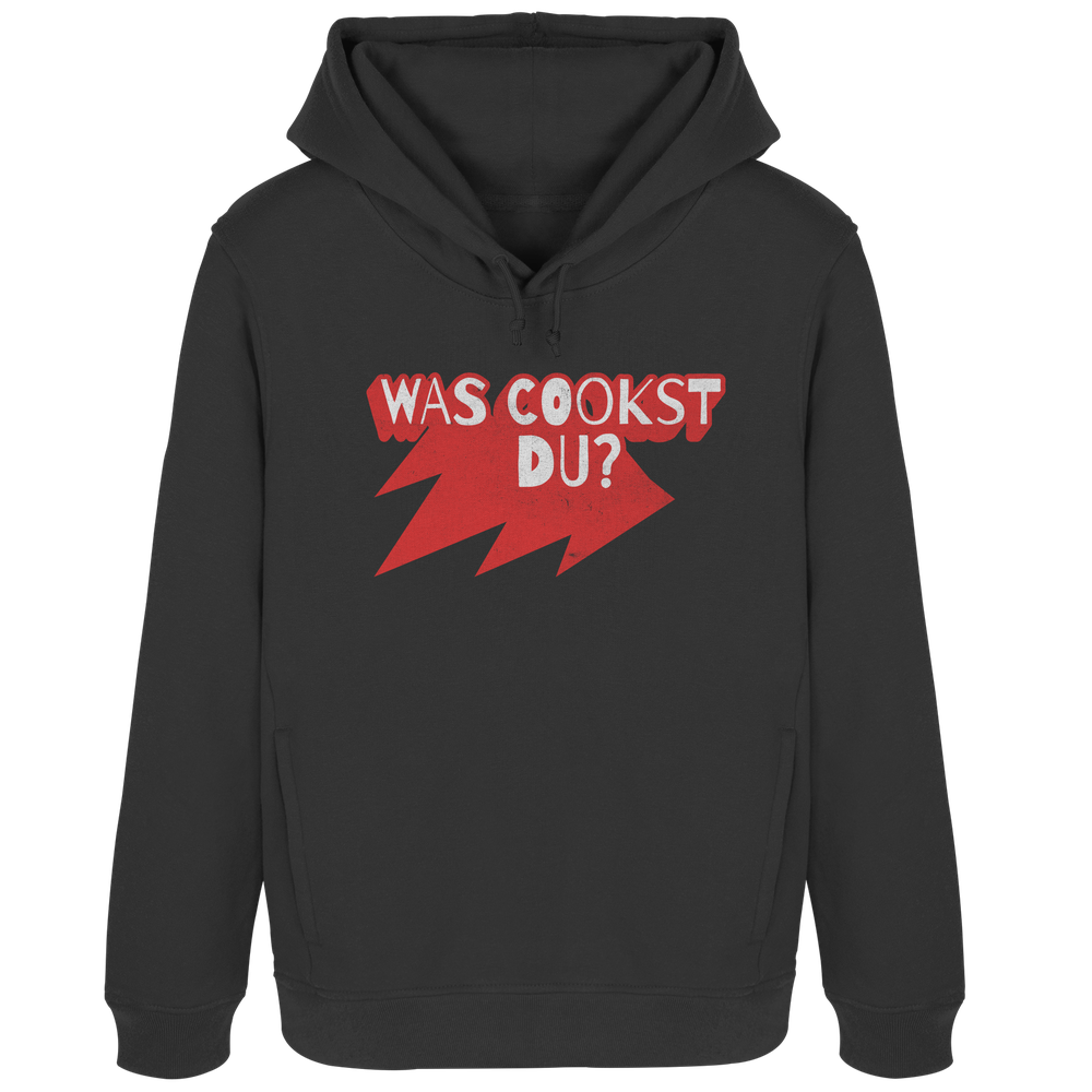 Was cookst du Lustig Kochen - Damen Bio Hoodie - Kiebitzdelle