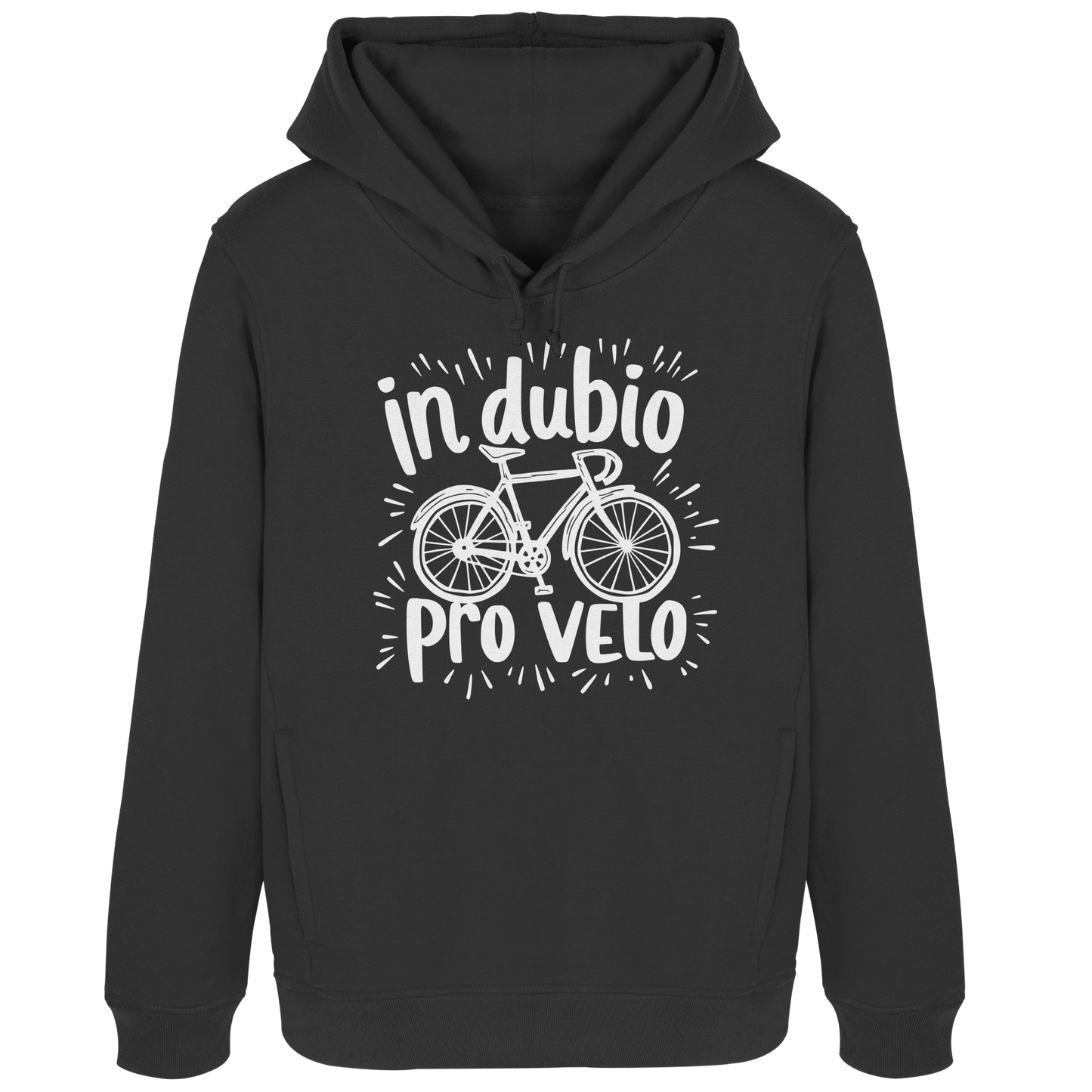 In dubio pro velo Fahrrad Spruch - Damen Bio Hoodie