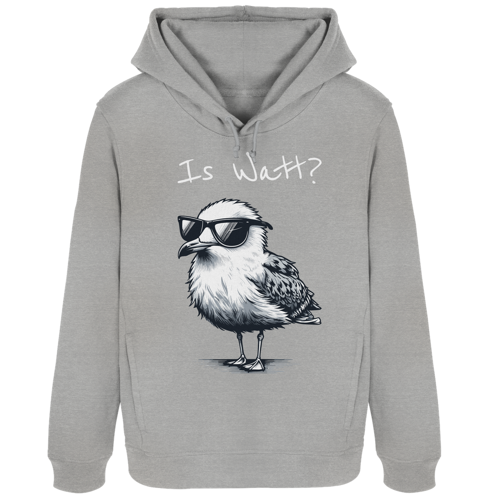 Is Watt Coole Möwe - Damen Bio Hoodie - Kiebitzdelle