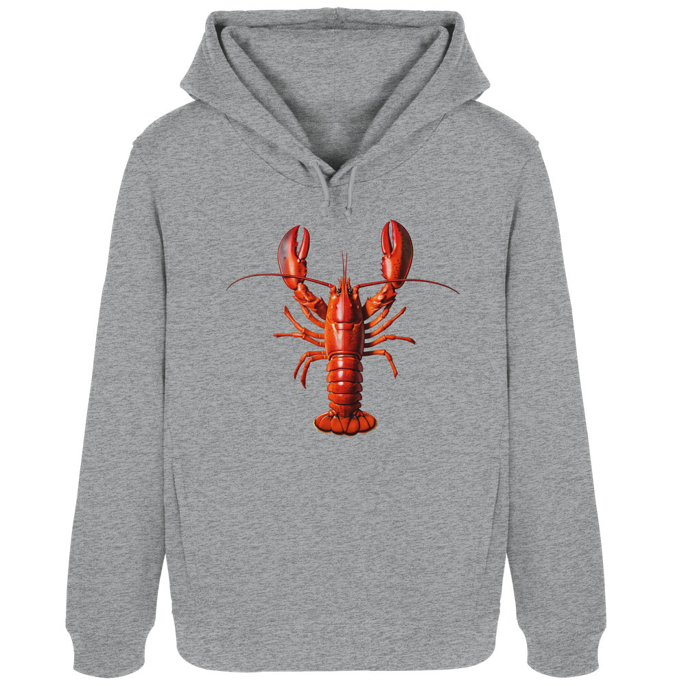 Roter Hummer - Damen Bio Hoodie - Kiebitzdelle