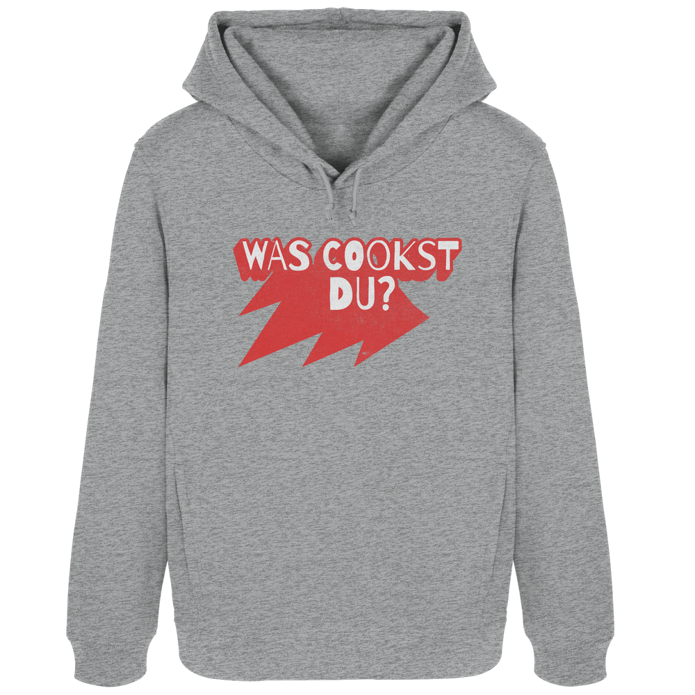 Was cookst du Lustig Kochen - Damen Bio Hoodie