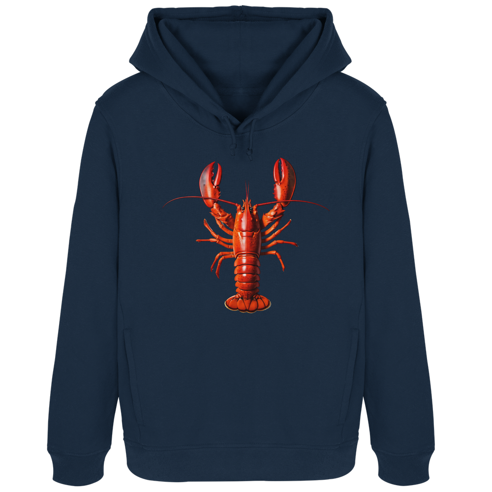 Roter Hummer - Damen Bio Hoodie - Kiebitzdelle