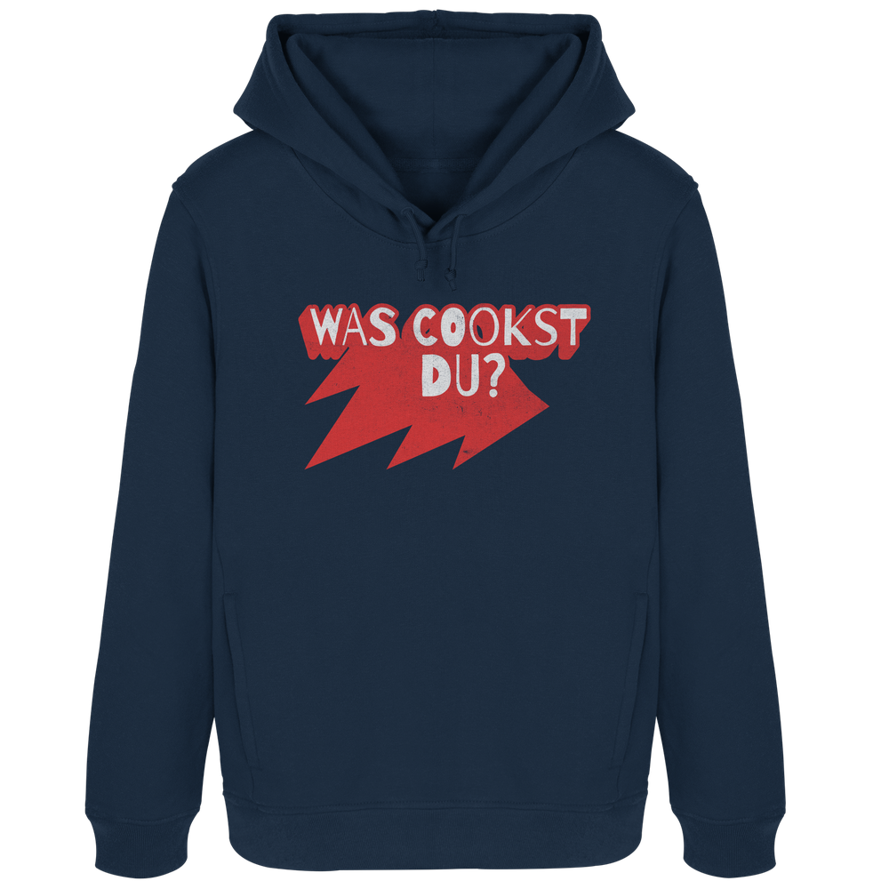 Was cookst du Lustig Kochen - Damen Bio Hoodie