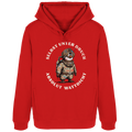 Wattdicht Pinguin Taucher mit lustigem Spruch - Damen Bio Hoodie - Kiebitzdelle