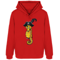 Seepferdchen Seeräuber Pirat - Damen Bio Hoodie - Kiebitzdelle