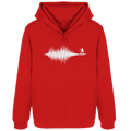 Soundwave Schallewelle Surfer Equilizer - Damen Bio Hoodie - Kiebitzdelle