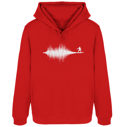 Soundwave Schallewelle Surfer Equilizer - Damen Bio Hoodie