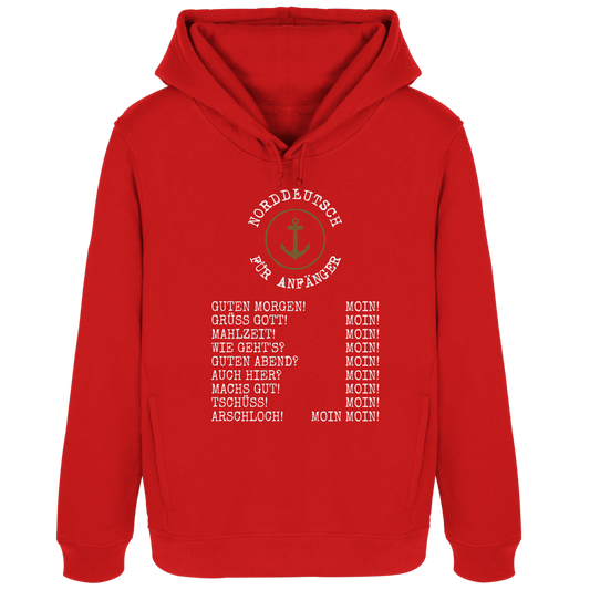 Norddeutsch für Anfänger - Damen Bio Hoodie