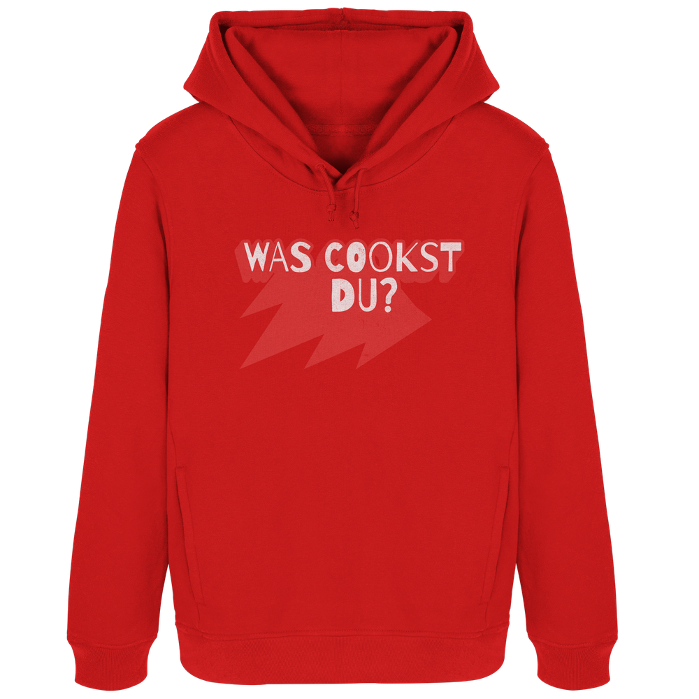 Was cookst du Lustig Kochen - Damen Bio Hoodie