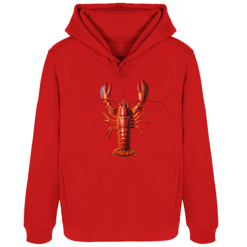 Roter Hummer - Damen Bio Hoodie - Kiebitzdelle