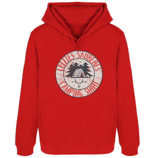 Letztes sauberes Camping Shirt - Damen Bio Hoodie