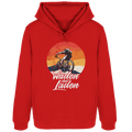 Waden statt Laden Fahrrad E-Bike Radtrikot - Damen Bio Hoodie - Kiebitzdelle