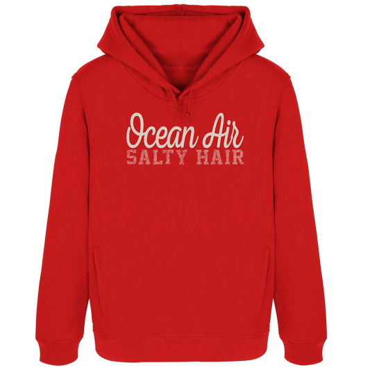 Ocean Air Salty Hair - Damen Bio Hoodie