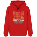 Borkum Beach Vibes - Damen Bio Hoodie - Kiebitzdelle