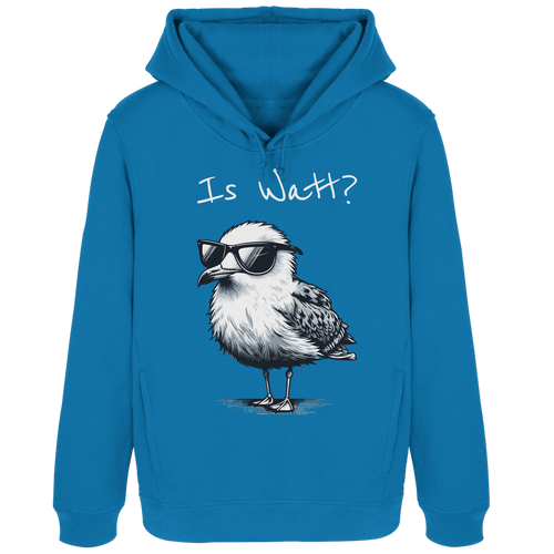 Is Watt Coole Möwe - Damen Bio Hoodie - Kiebitzdelle