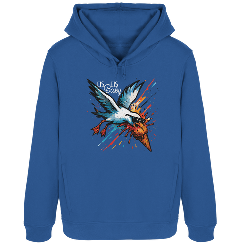 Eis Eis Baby Eisdieb Möwe - Damen Bio Hoodie - Kiebitzdelle