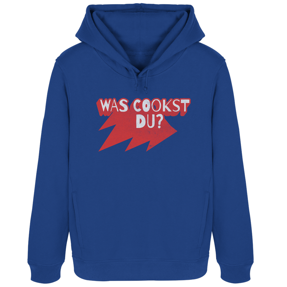 Was cookst du Lustig Kochen - Damen Bio Hoodie