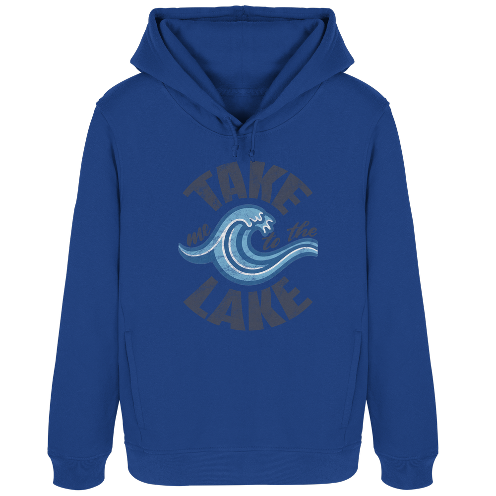 Take me to the Lake - Damen Bio Hoodie - Kiebitzdelle