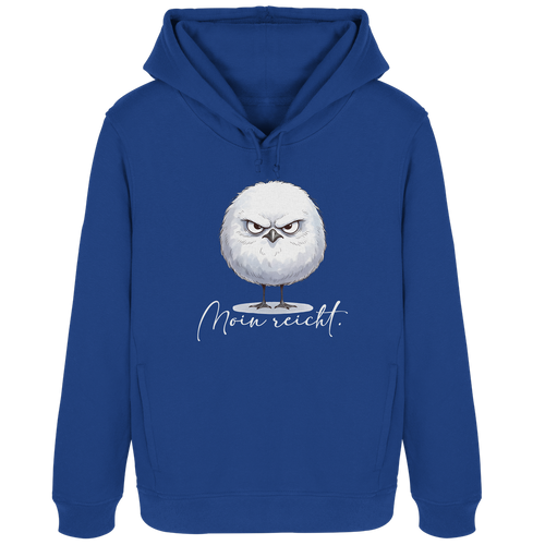 Moin reicht - Grimmige runde Möwe - Womens Organic Hoodie B&C
