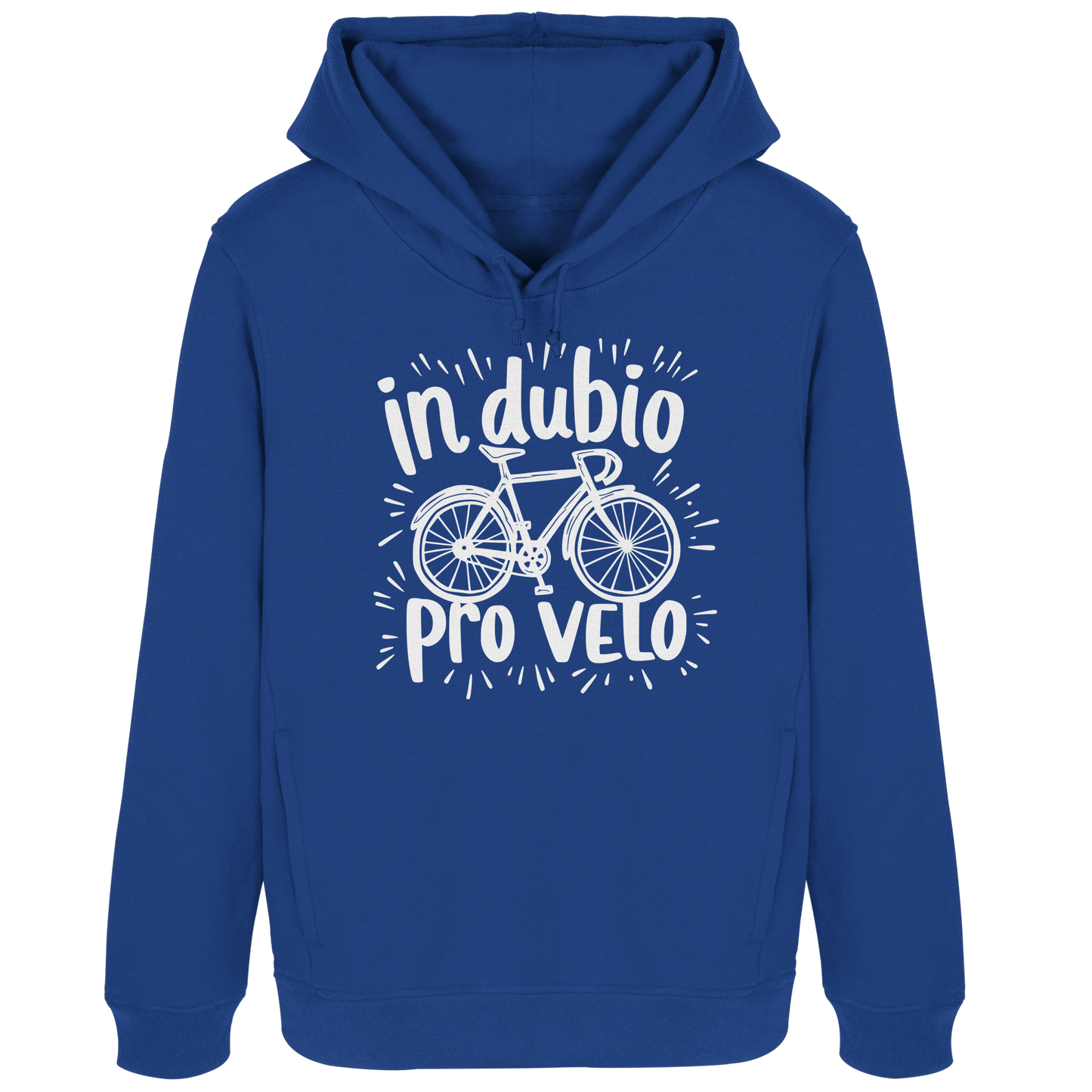 In dubio pro velo Fahrrad Spruch - Damen Bio Hoodie