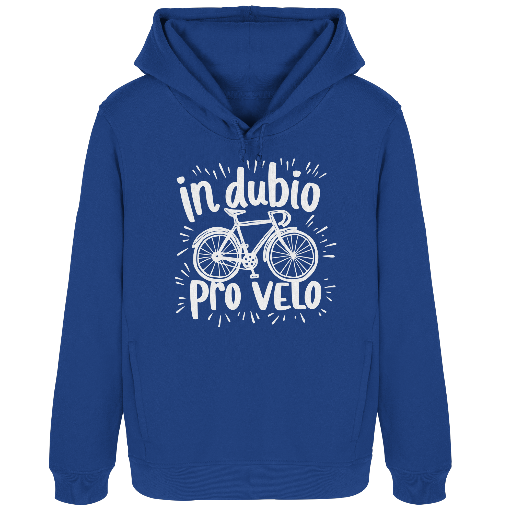 In dubio pro velo Fahrrad Spruch - Damen Bio Hoodie - Kiebitzdelle